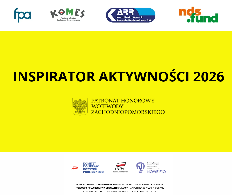 INSPIRATOR AKTYWNOŚCI 2026 GRAFIKA